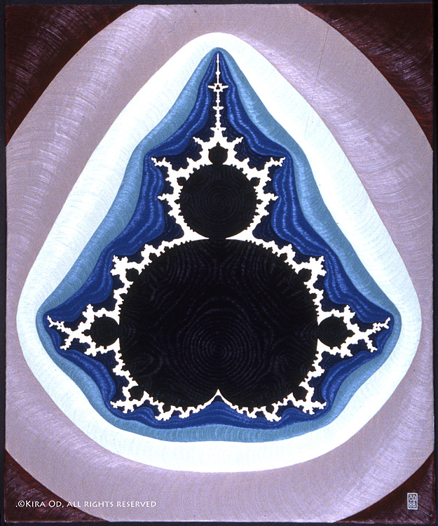 Mandelbrot Set With Equipotential Field
