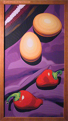 Still Life on a Purple Mantle